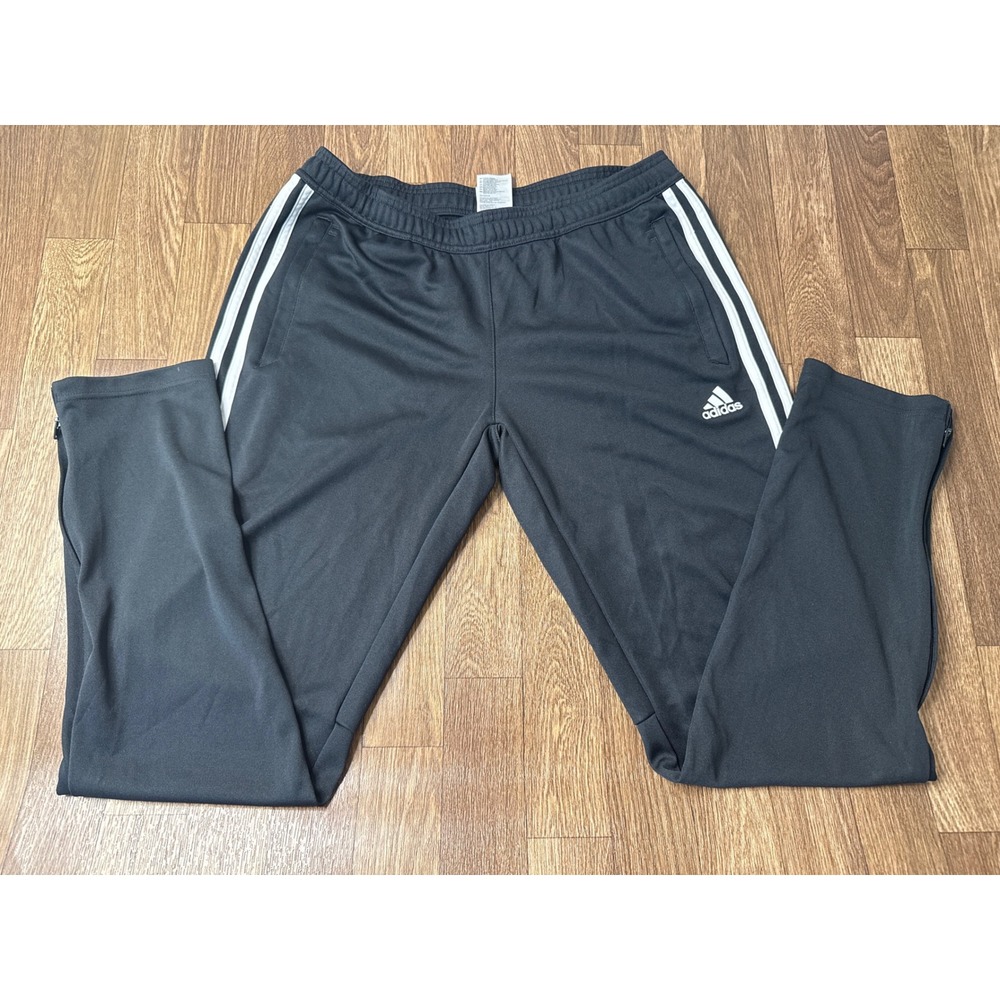 Adidas Tiro 17 Training Pants Black White Climacool Soccer Joggers BS3685 Large